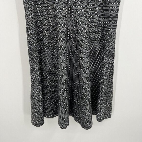 prAna Amelie Dress Printed Gray Charcoal Parade XS Outdoor Hiking Athleisure - Picture 4 of 8